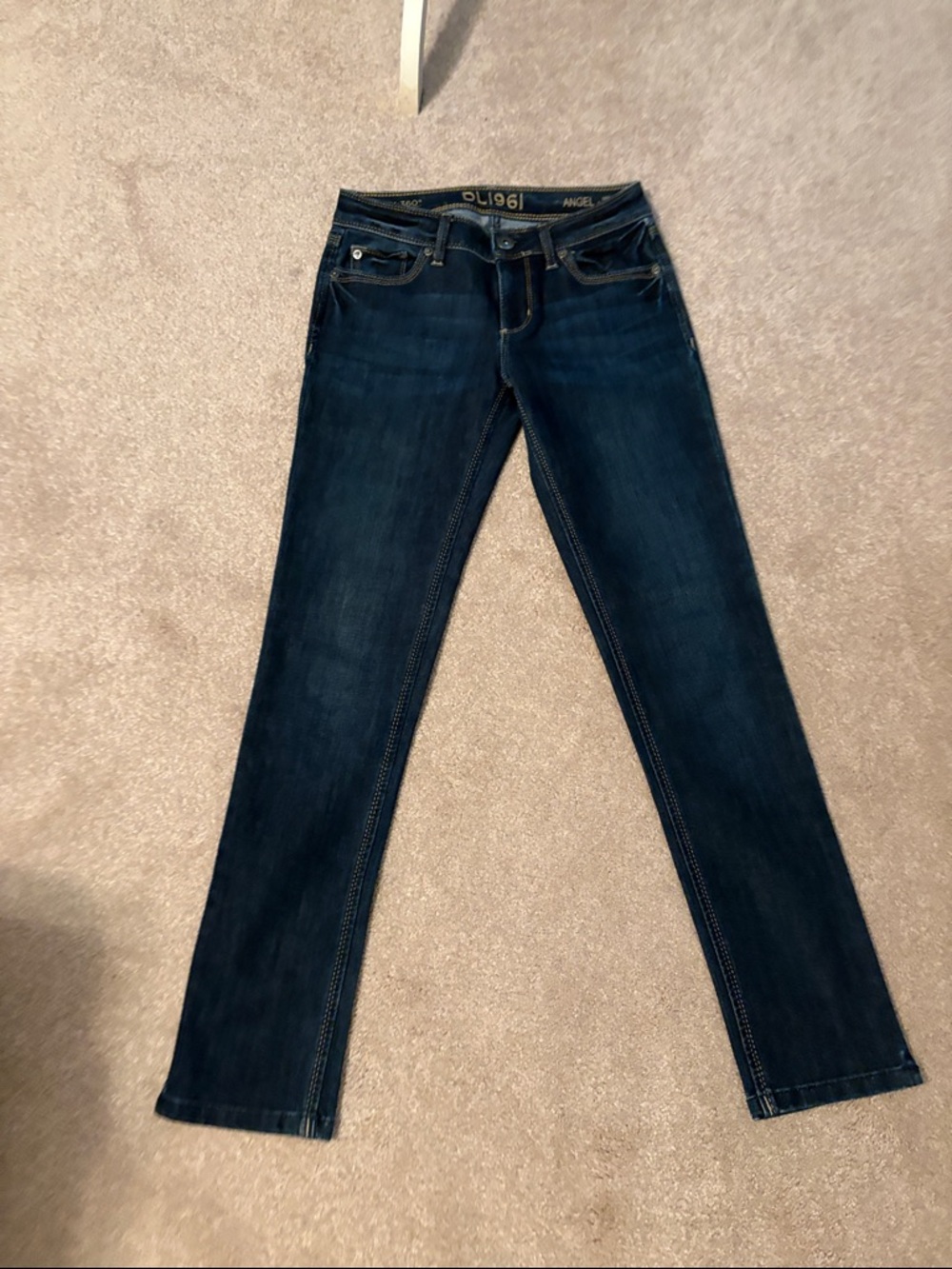 DL1961 Women's Deep Indigo Skinny Jeans
